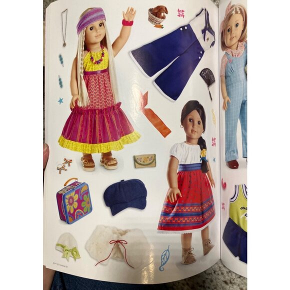 American Girl Ultimate Sticker Collection Dress Up Book With Stickers - Picture 14 of 15